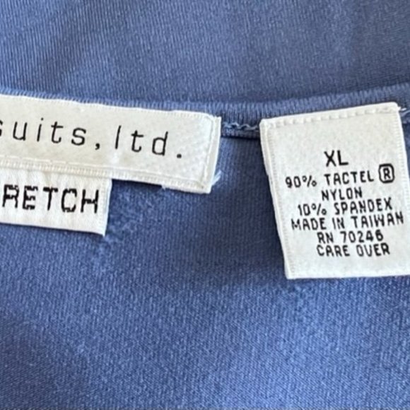 Pursuits Blue Stretch T-Shirt - Picture 4 of 4